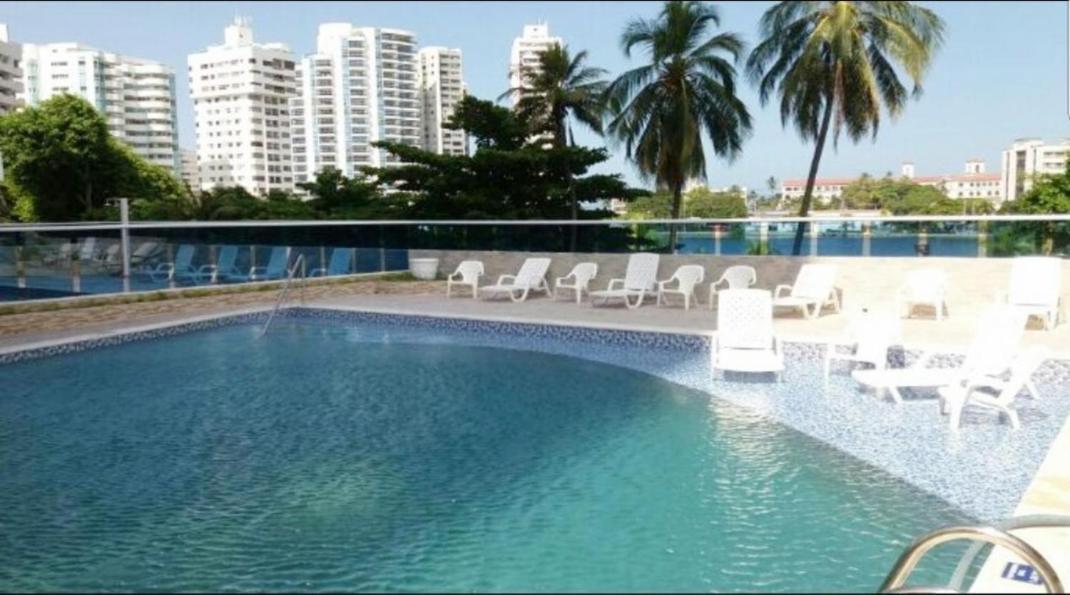 Apartamento Con Vista Al Laguito Y Al Mar Cartagena ภายนอก รูปภาพ