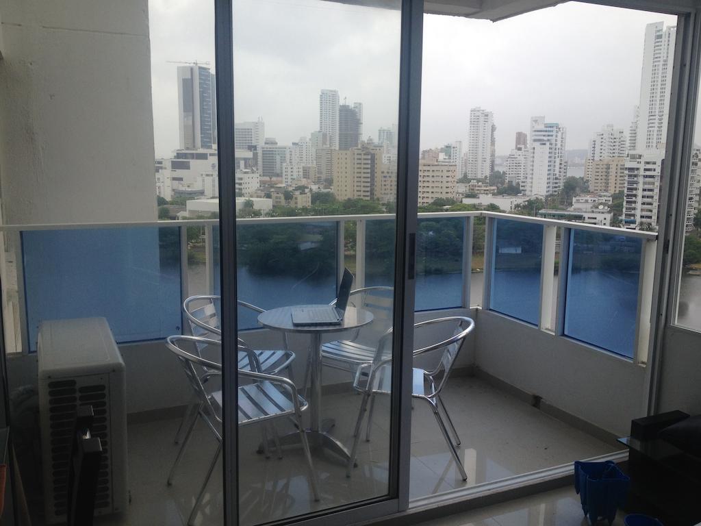 Apartamento Con Vista Al Laguito Y Al Mar Cartagena ภายนอก รูปภาพ