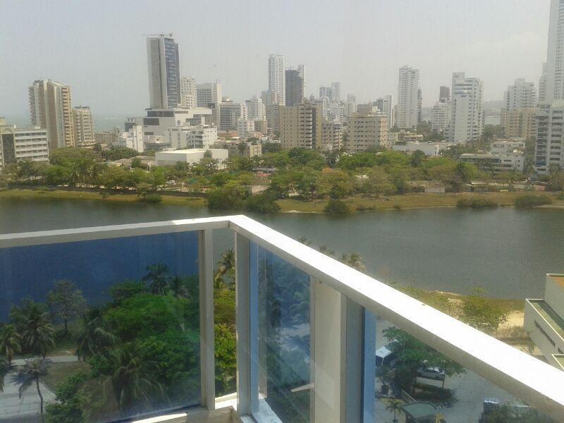 Apartamento Con Vista Al Laguito Y Al Mar Cartagena ภายนอก รูปภาพ
